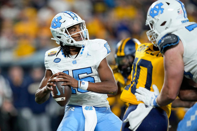 New UNC quarterback Max Johnson excited about talent he has to work with