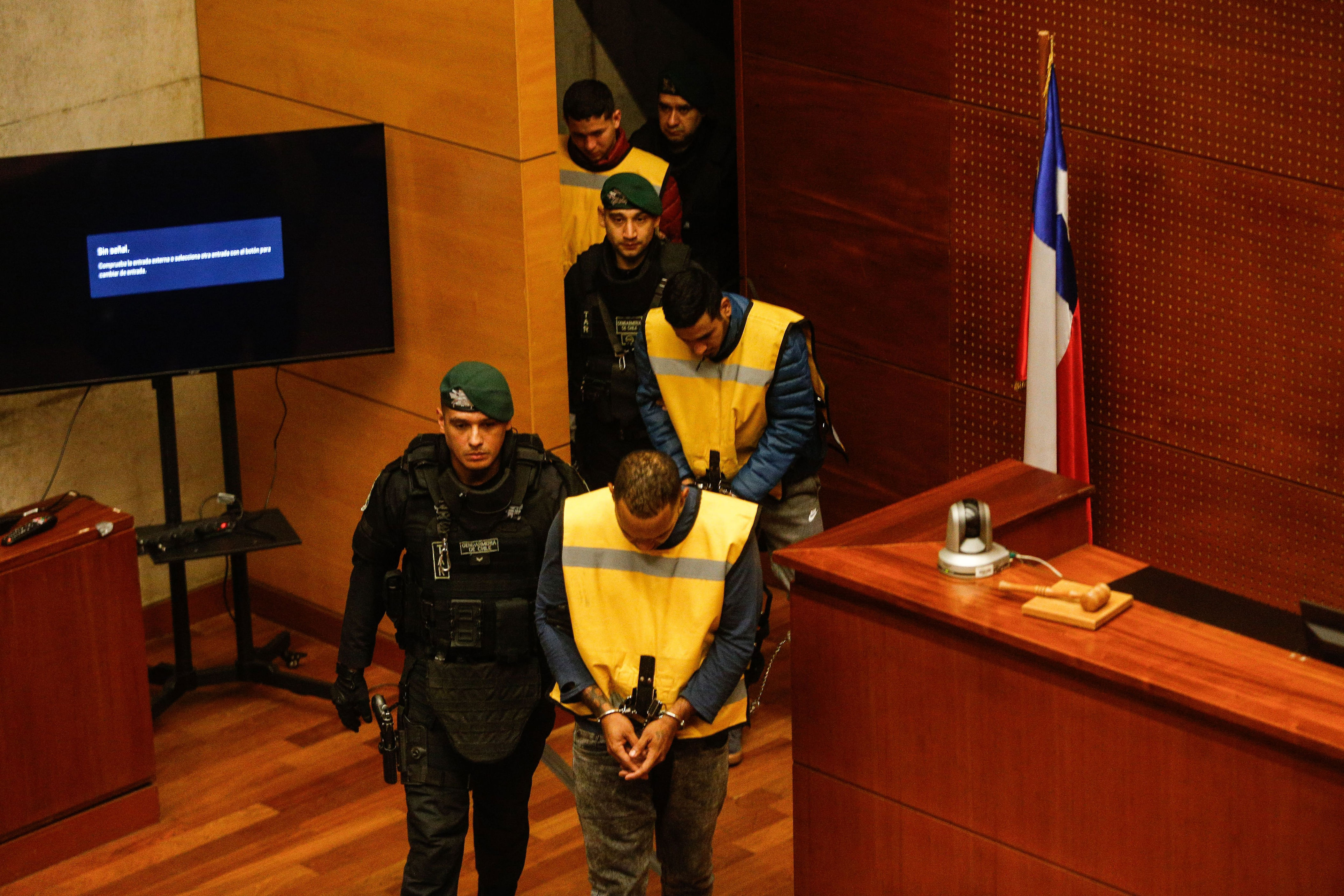 prisión preventiva para los tres imputados por el asesinato del carabinero emmanuel sánchez