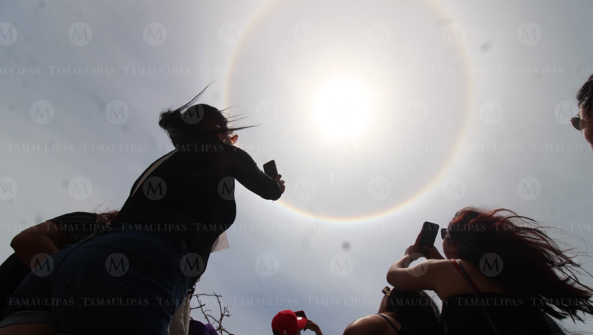 espectacular halo solar sorprende al sur de tamaulipas, ¿qué es?