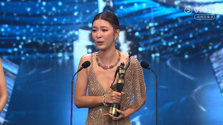 余香凝以《白日之下》拿下香港金像獎影后。（圖／viuTV）
