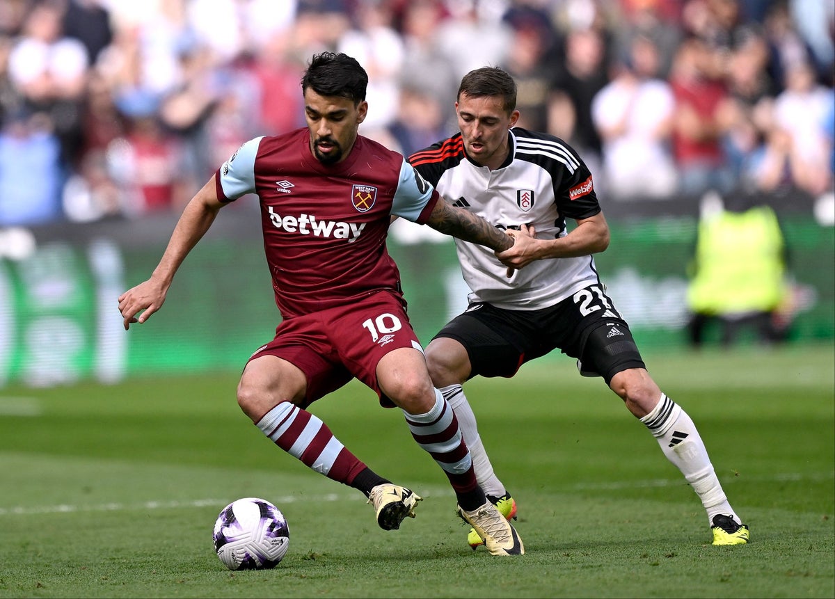 west ham player ratings vs fulham: lucas paqueta suffers rare off-day as jarrod bowen void looms large