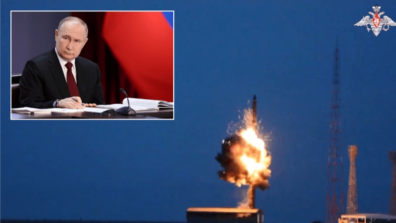 Vladimir Putin Tests 'nuclear-capable' Missile In Eerie Warning To The West