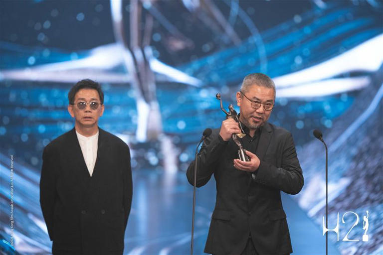 最佳亞洲華語電影由《周處除三害》獲獎。（圖／翻攝自香港金像獎官方臉書）