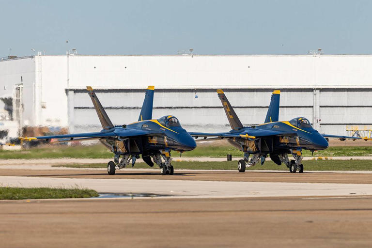 The Blue Angels return to Fort Worth this weekend