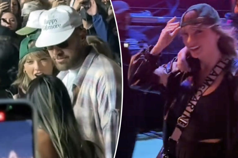 Taylor Swift wears New Heights podcast cap to Coachella 2024 with Travis Kelce
