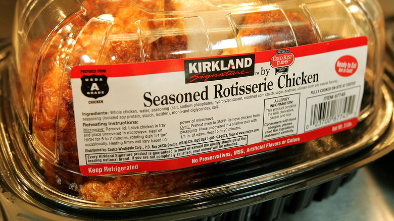 what it means if your costco rotisserie chicken is green
