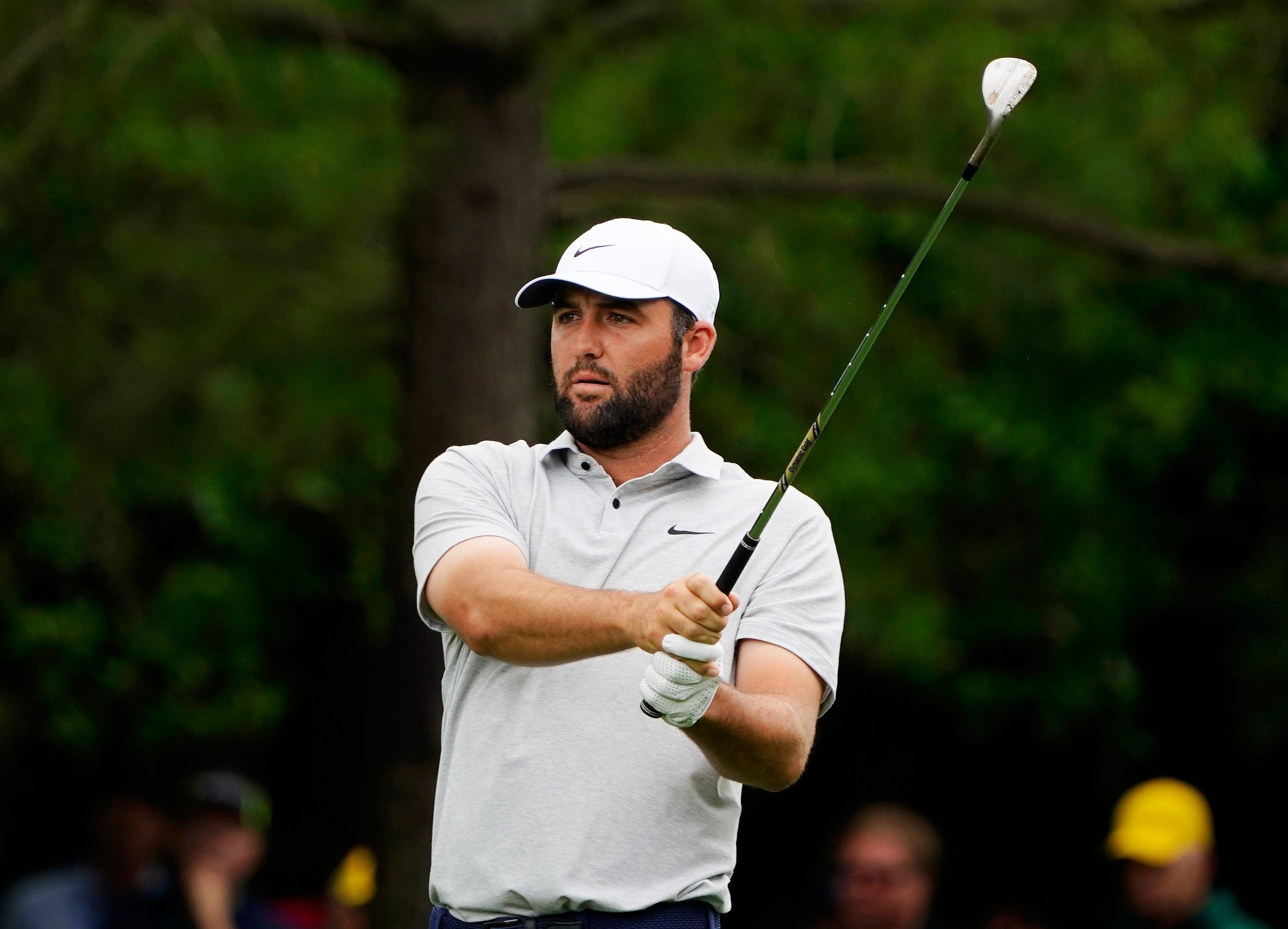 scottie scheffler willing to withdraw from masters with lead