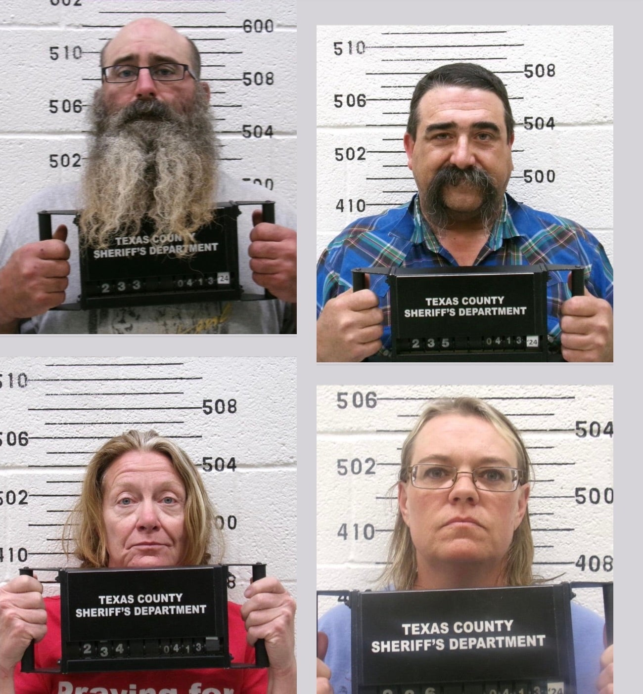 four arrested on murder charges in the case of two missing oklahoma women
