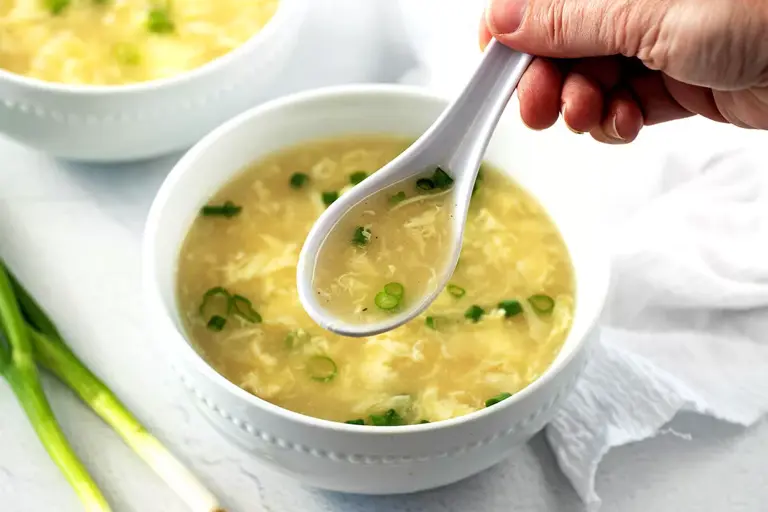 Egg Drop Soup In Just 10 Minutes!
