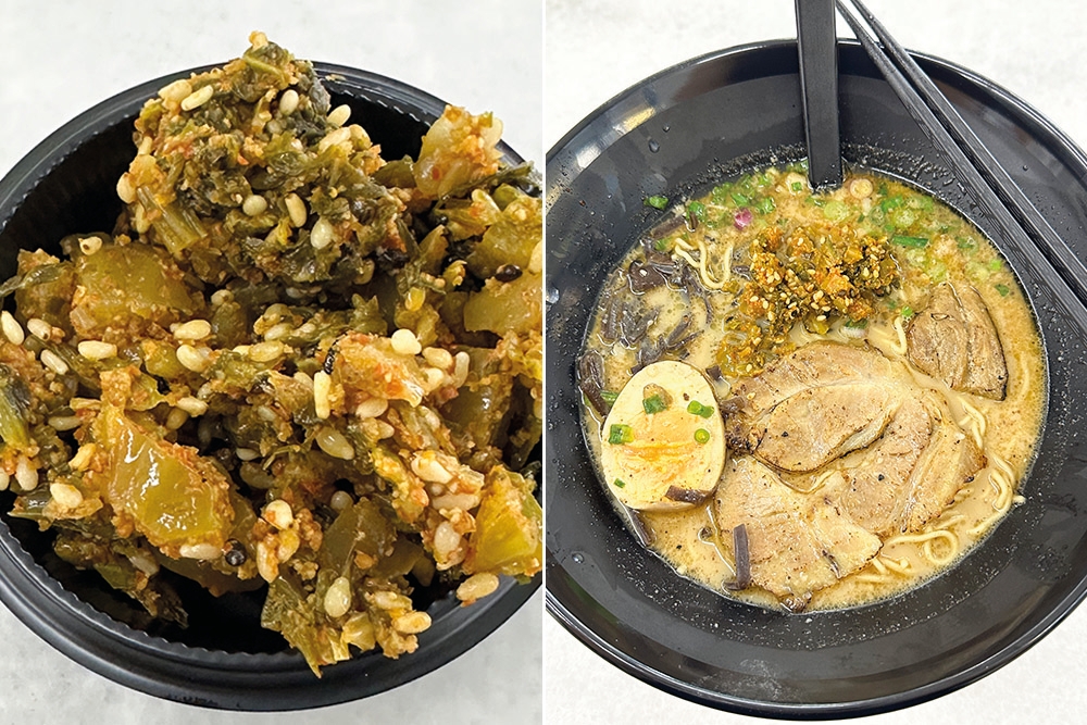 find shoraku ramen's wallet-friendly 'tonkotsu ramen' at ara damansara's restoran uncle soon fried rice and taman megah's restoran hakka legend