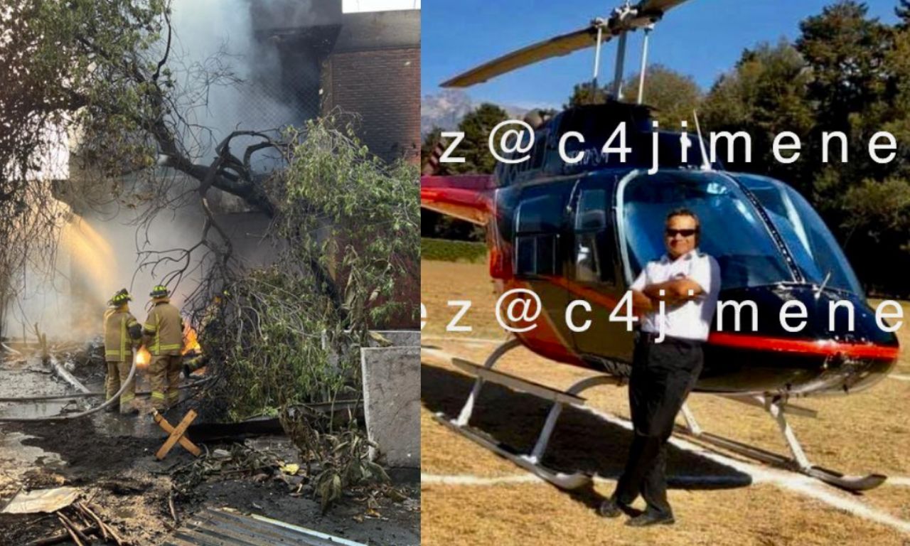 ¿quién era el heroico piloto del helicóptero que se desplomó en coyoacán?