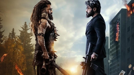 Suriya confirms double role in Kanguva with new poster. See pic