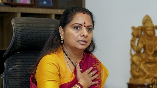 delhi court sends brs leader k kavitha to judicial custody till april 23 in excise policy case