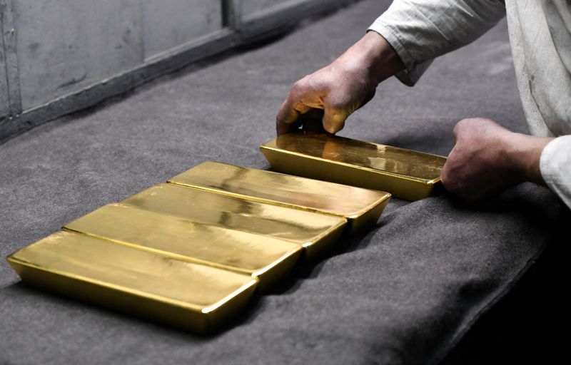 gold prices rise, record highs in sight amid iran-israel fears