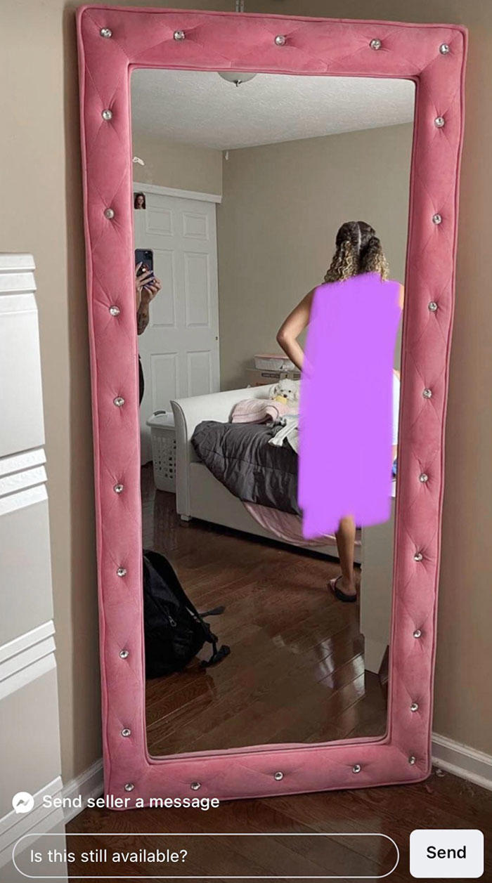 50 Times People Tried To Sell A Mirror, But It Was Really The ...