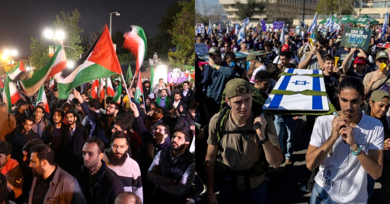 israelíes e iraníes viven con preocupación la escalada entre ambos países
