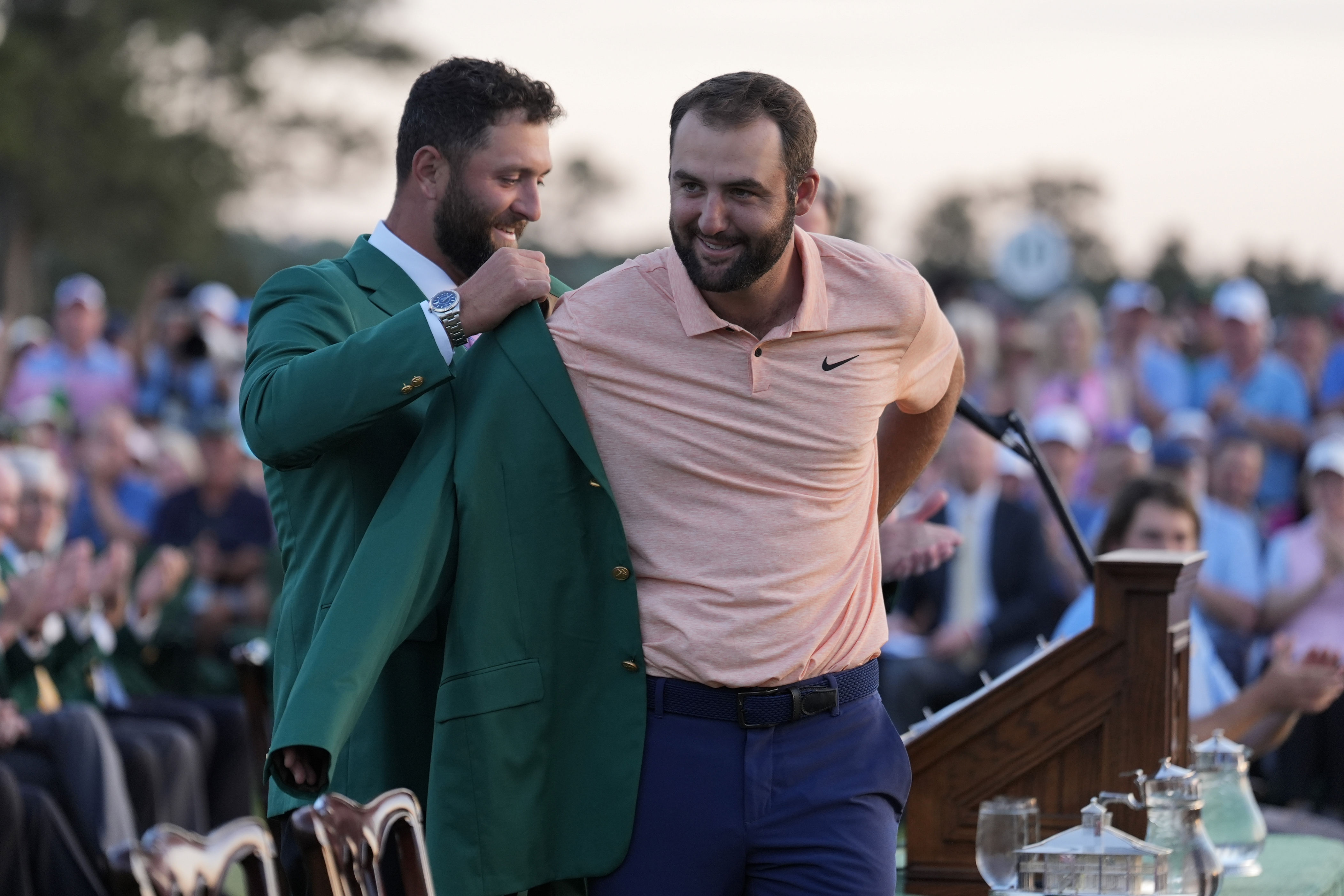 three guarantees: death, taxes and scottie scheffler at the masters