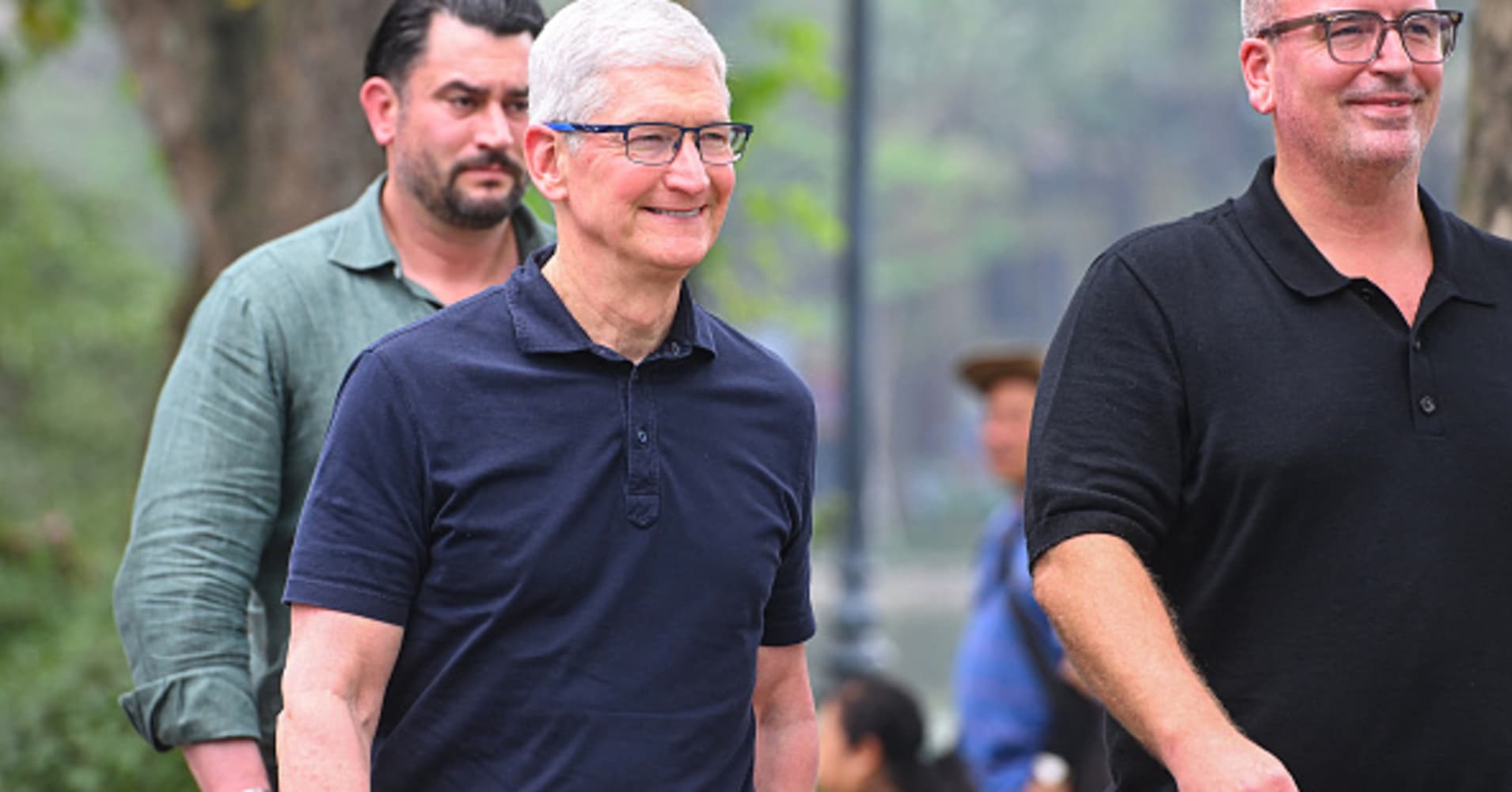 apple ceo tim cook visits vietnam — one of the iphone giant's most important manufacturing hubs