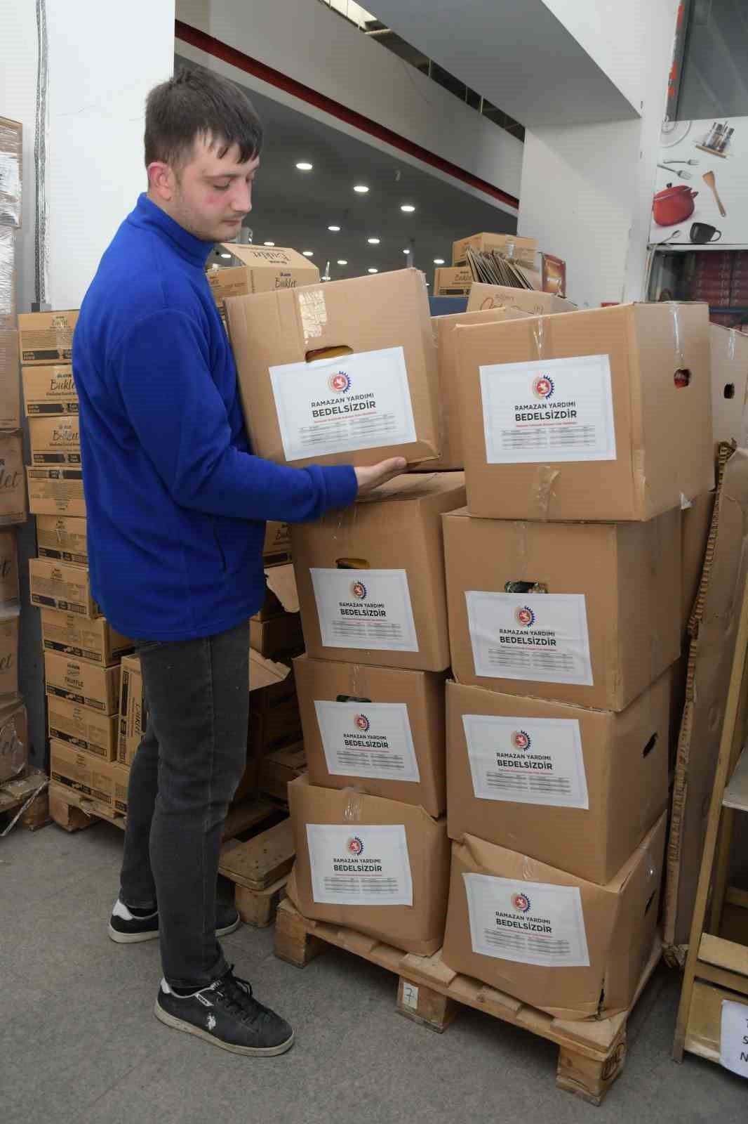 samsun tso’dan 750 aileye gıda yardımı