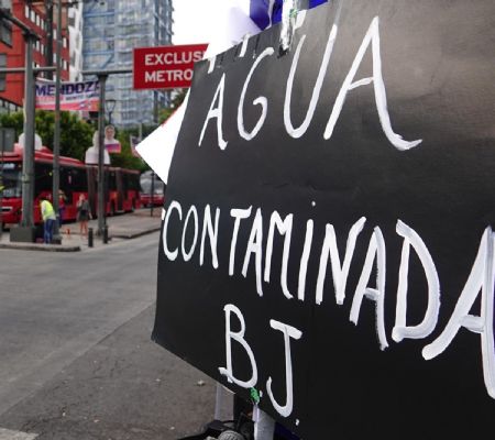 vecinos de la benito juárez exigen al gobierno de cdmx que haga públicos sus análisis sobre el agua