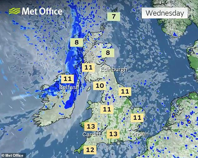 Met Office issues yellow wind warning with gusts of 55mph to hit today