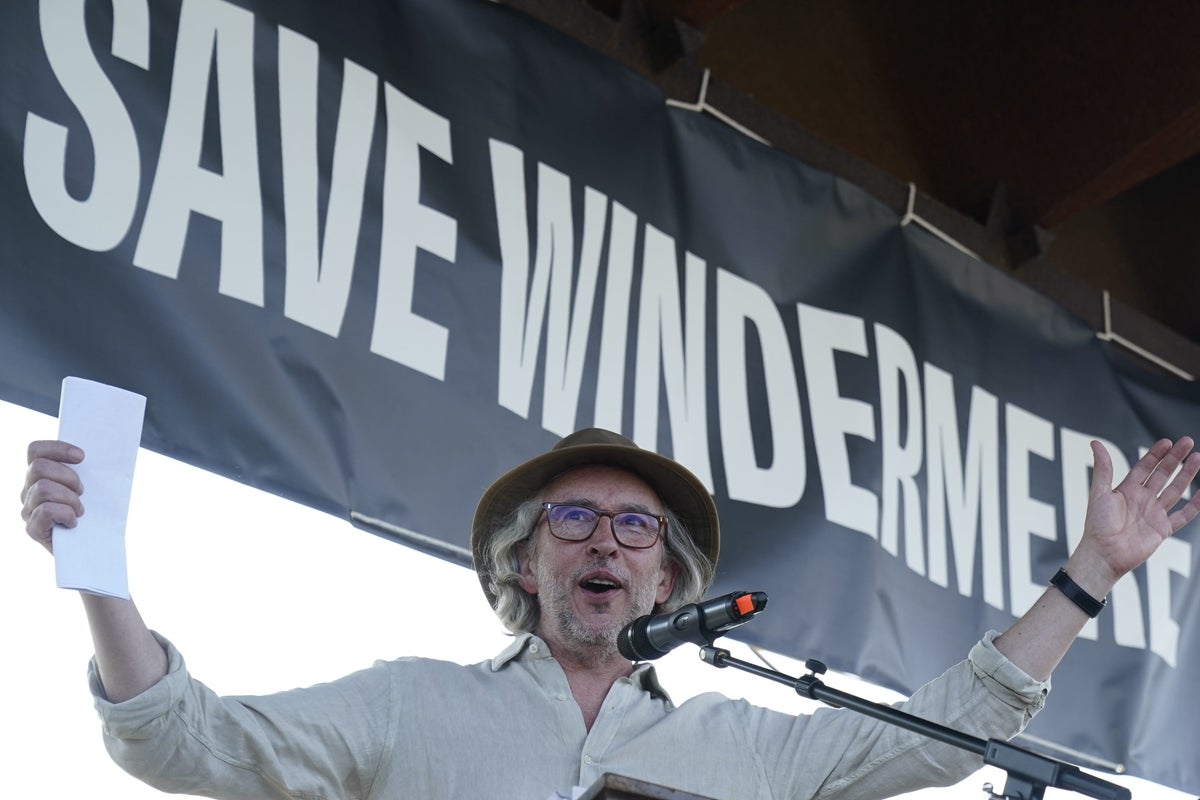 steve coogan blasts water company ‘greenwashing’ over lake windermere pollution