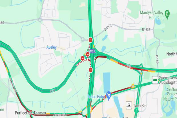 Here's why the A13 is closed this morning and when it will reopen