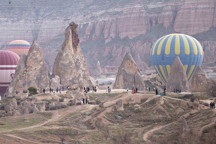 kapadokya'da müze ve ören yerleri bayram tatilinde 243 bin 632 kişiyi ağırladı