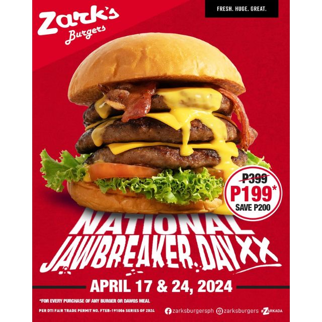 cheap eats: free sbarro pizza, p199 triple-patty burger + more promos you shouldn't miss this week