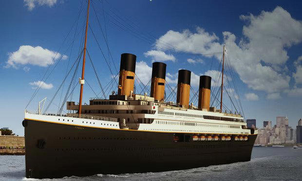 Work is to resume on the construction of Titanic II, a replica of the original boat (Picture: Blue Star Line)