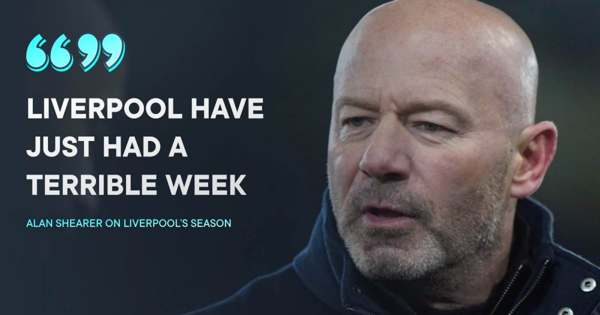 Shearer Identifies Three Liverpool Issues In ‘devastating’ Blow For ...