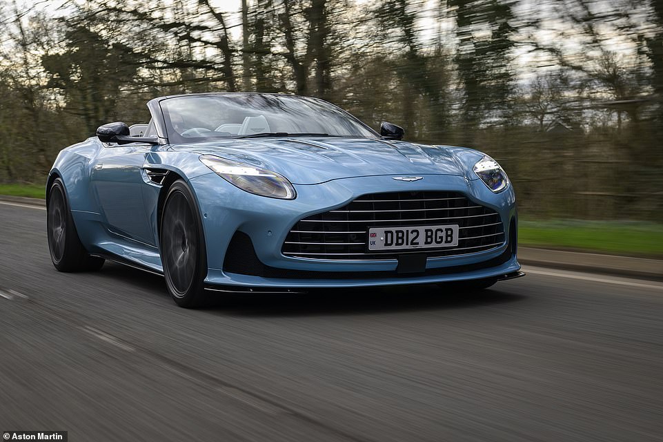 is this the ultimate open-top super tourer? we take to the wheel of aston martin's £200k db12 volante
