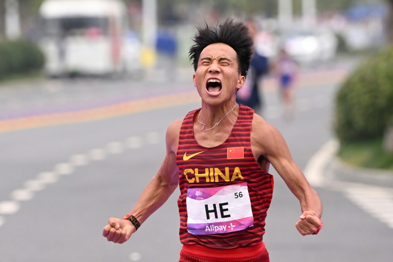 China's He Jie won Asian Games gold last year