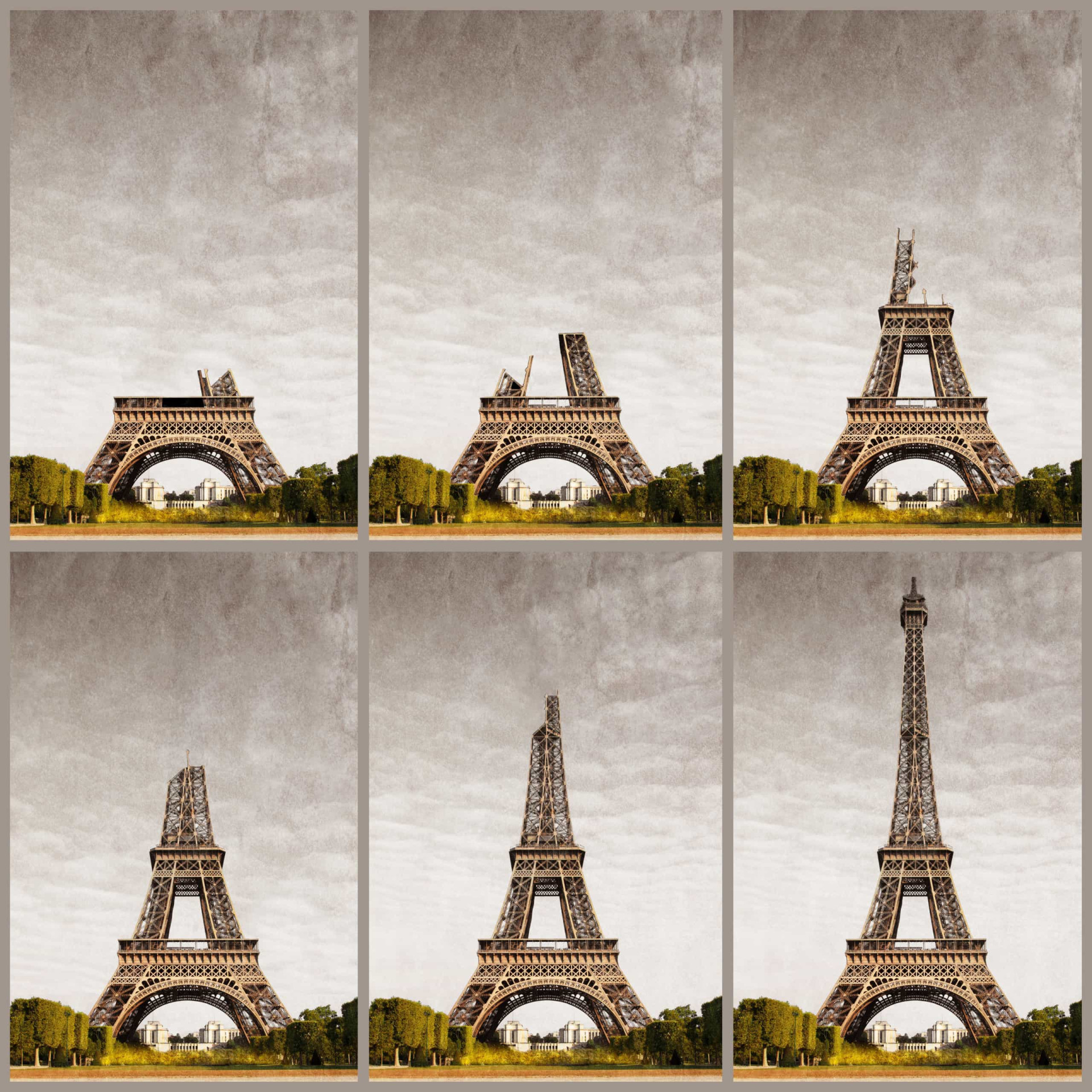 Avec une moyenne de 7 millions de visiteurs par an, la Tour Eiffel est le quatrième <a href="https://www.starsinsider.com/fr/travel/214704/arcs-et-aqueducs-du-monde-un-heritage-admirable" rel="noopener">monument </a>le plus visité de Paris. Pourtant, ce symbole français n'avait pas été conçu pour une installation définitive mais dans le cadre de l'exposition universelle de Paris en 1889 à l'occasion du centenaire de la révolution française. Elle devait rester 20 ans mais son succès puis son utilisation à des fins scientifiques en décideront autrement. Découvrez la grande Dame de Fer d'hier lors de sa construction, et d'aujourd'hui lors des différents événements qui ont marqué la France. <p>Tu pourrais aussi aimer:<a href="https://www.starsinsider.com/n/189896?utm_source=msn.com&utm_medium=display&utm_campaign=referral_description&utm_content=144117v2"> Les volcans d'Auvergne, un trésor géologique français </a></p>