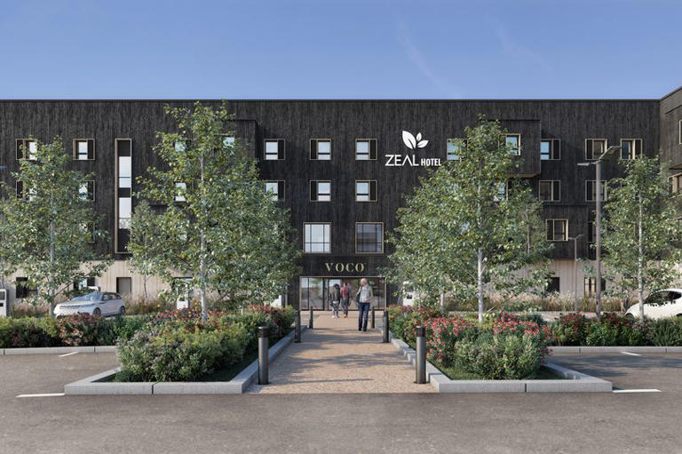 How the Voco Zeal Exeter Science Park Hotel is expected to look
