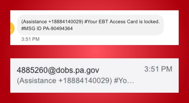 Pennsylvania Warns Of Scam Targeting SNAP Recipients Via Text Messages