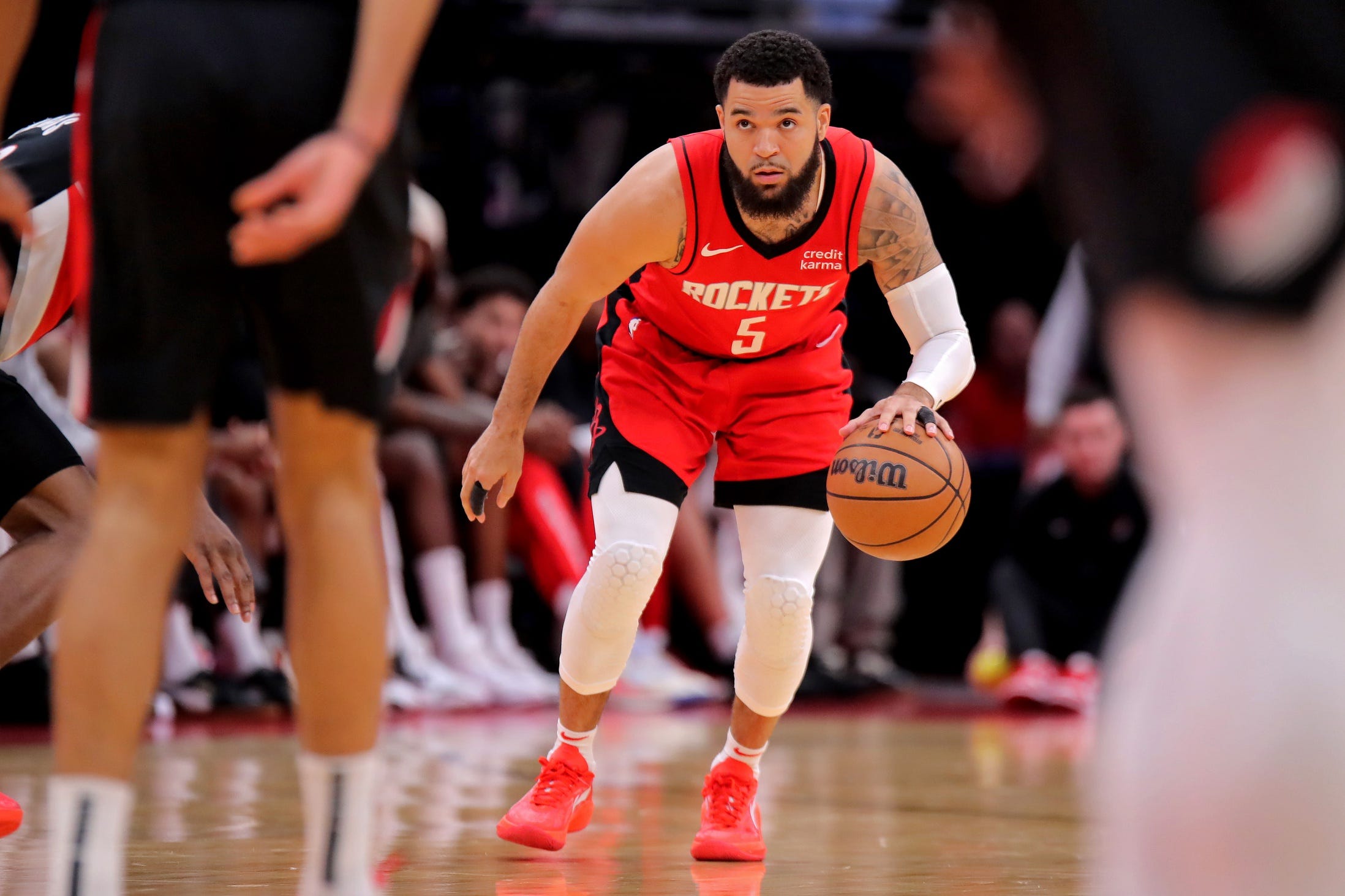 no regrets: fred vanvleet empowered by leadership role with resurgent rockets