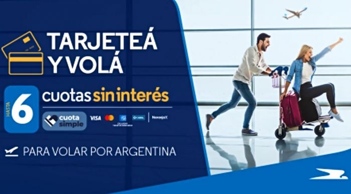 android, aerolíneas argentinas lanza promoción para comprar pasajes en cuotas sin interés