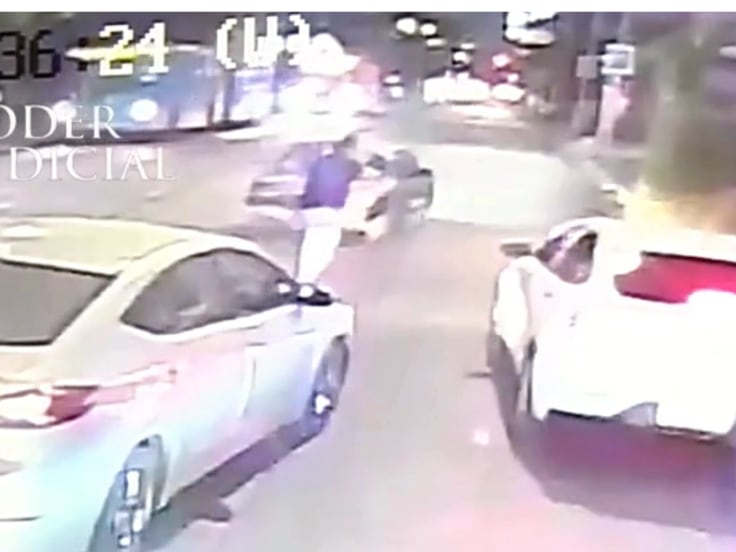 asesinato de mayor emmanuel sánchez: video muestra momento exacto del crimen del carabinero