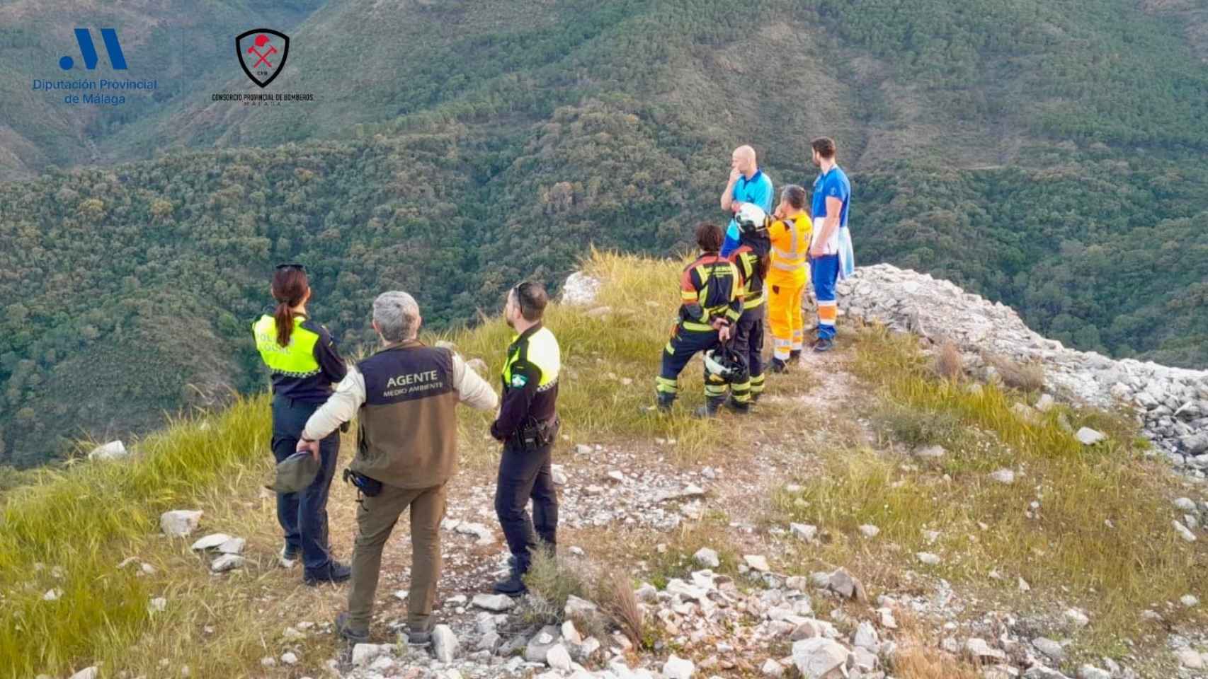 hallan muerto al senderista filandés de 48 años desaparecido en el pico de la concha (ojén)