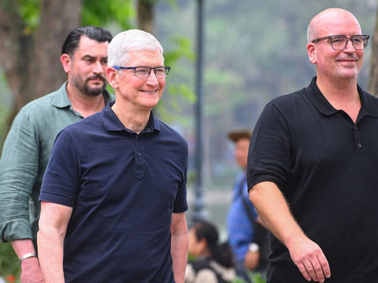 Tim Cook has arrived in Vietnam for a two-day trip, as Apple boosts ties with its key manufacturing hub