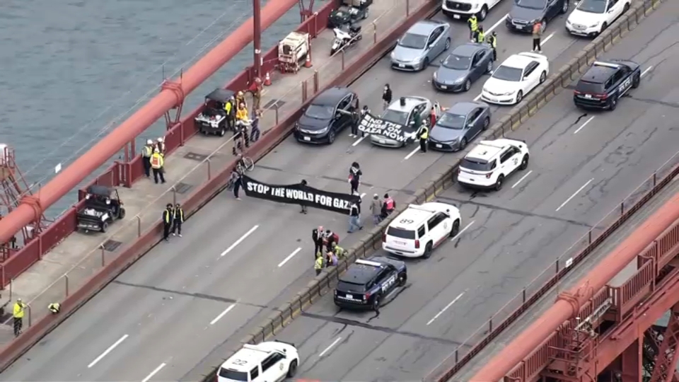 Protesters Arrested After Shutting Down Golden Gate Bridge For Hours