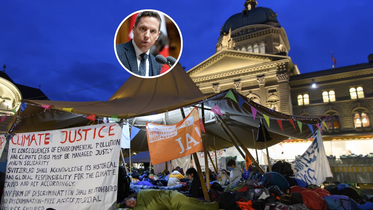 svp-imark blitzt mit forderung wegen klimaproteste ab: nationalrat will bundesplatz nicht kaufen