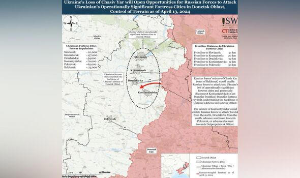 Russia war: Maps lay out Putin's chilling advance into Ukraine's ...