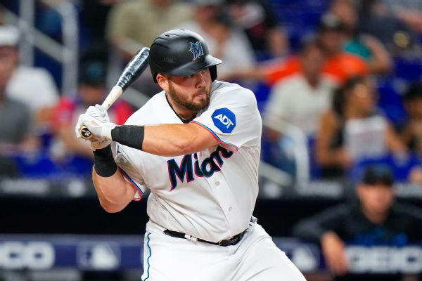 Marlins place third baseman Jake Burger (oblique) on IL