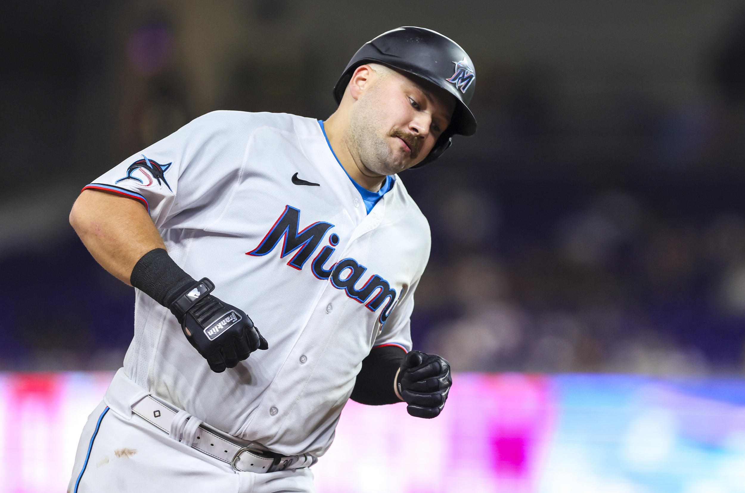 marlins to place slugger on il, activate promising rhp