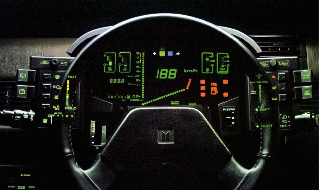 los mejores cuadros de instrumentos de coches de los años ‘80