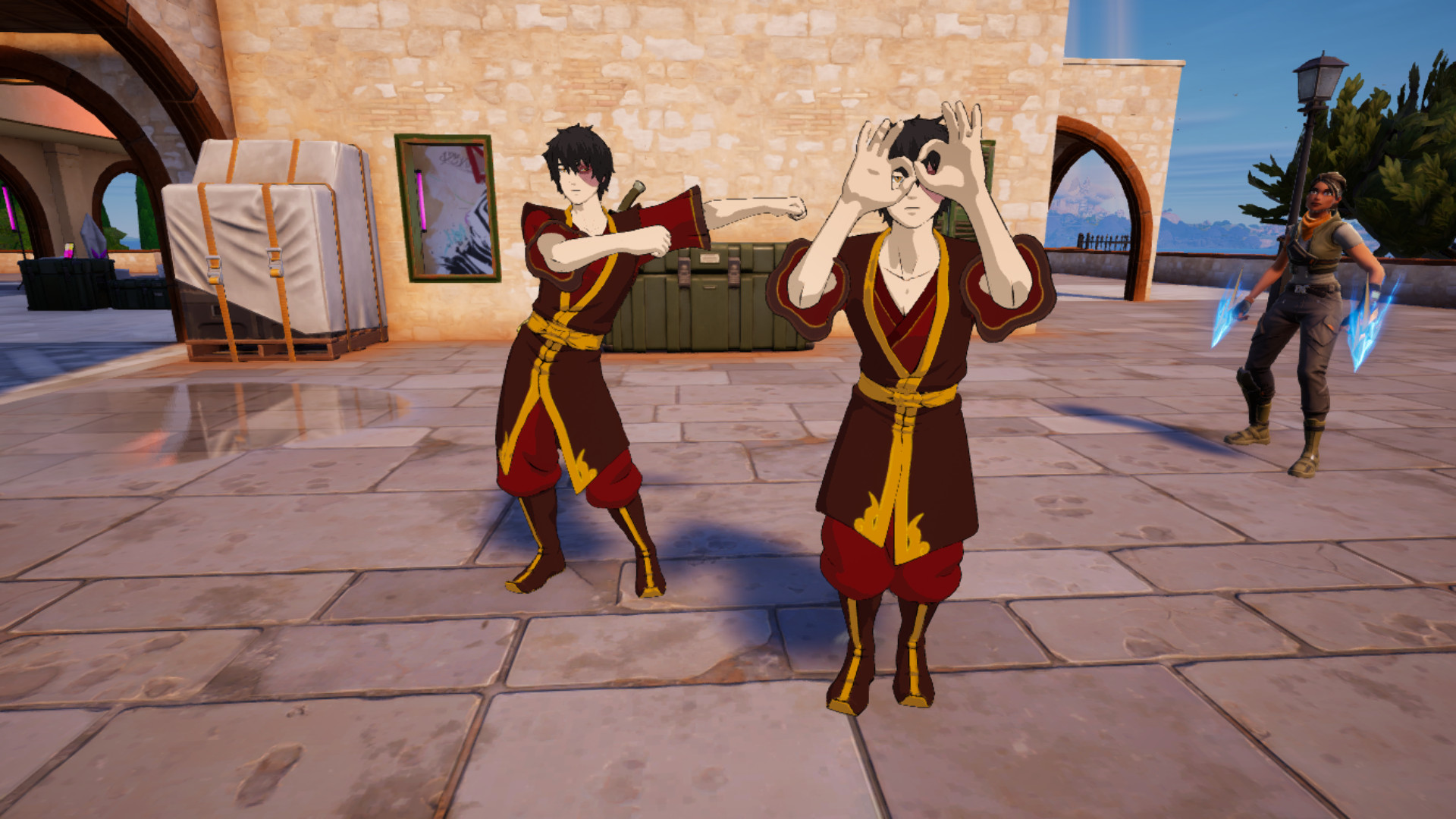 fortnite is showing us a new side to zuko from avatar: the last airbender