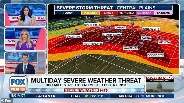 70million americans are under severe weather threat