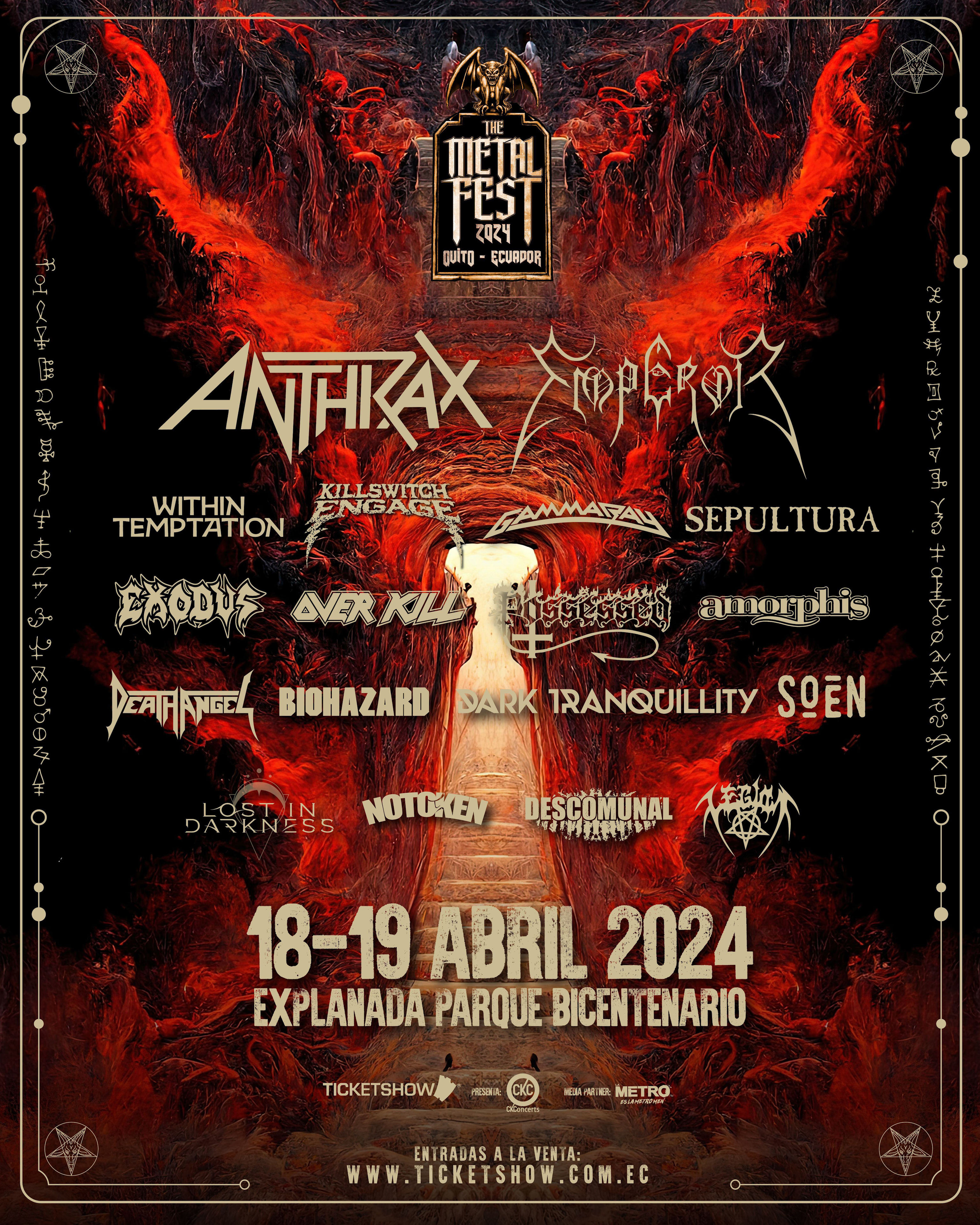 the metal fest ecuador 2024, el festival más esperado para los fanáticos del heavy metal